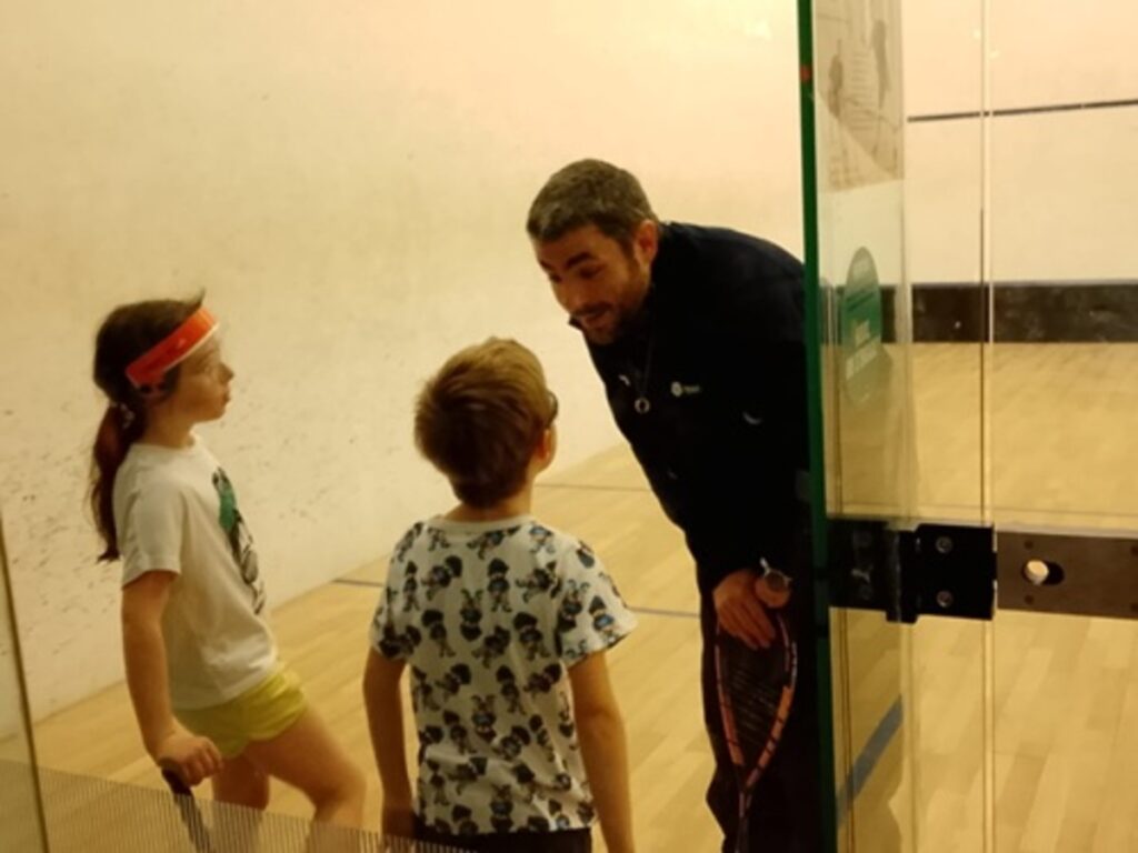 Entraînement jeunes TOAC Squash