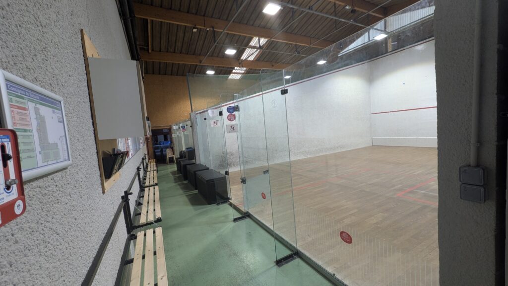Court de squash n°1 — TOAC Squash