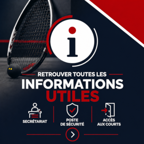 Informations Utiles — TOAC Squash