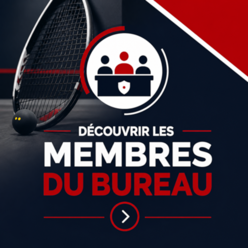 Membres du Bureau — TOAC Squash