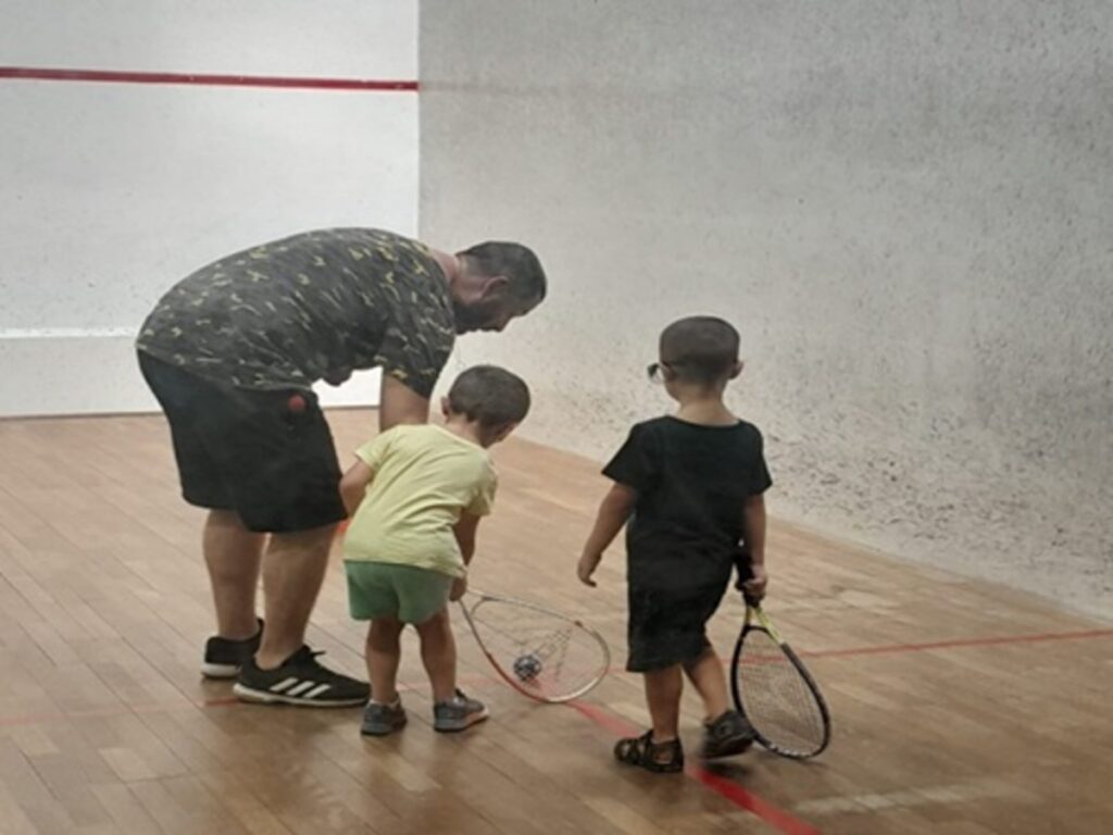 Groupe école de squash TOAC