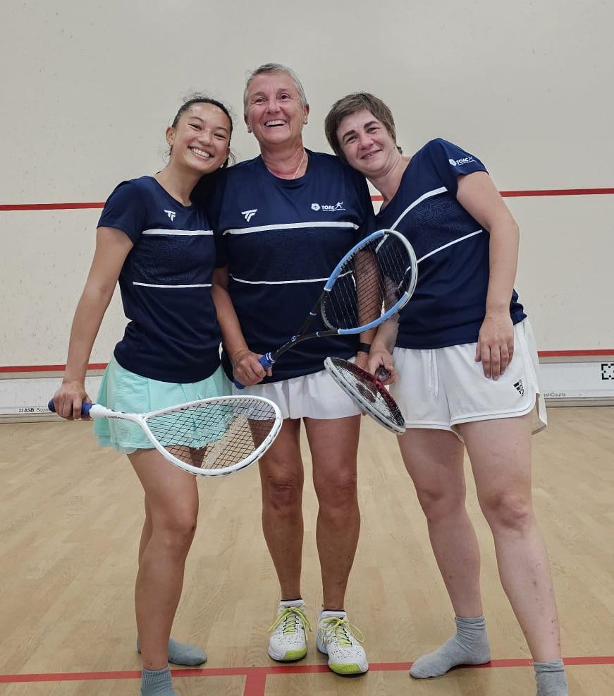 TOAC Squash Toulouse Femmes championnes de France Corpo 2025-2026