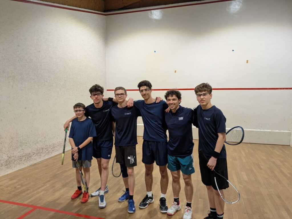 TOAC Squash Toulouse visite Victor Crouin Ecole de Squash Ados
